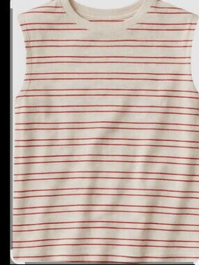 Faherty Sleeveless Tee * Organic *Med (Relaxed) *       *NWOT
